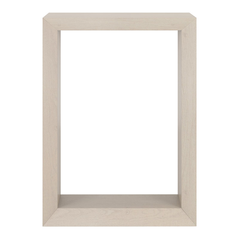 Calaysia Console Table, 76.2cm H x 55.9cm W x 25.4cm D, Alder White