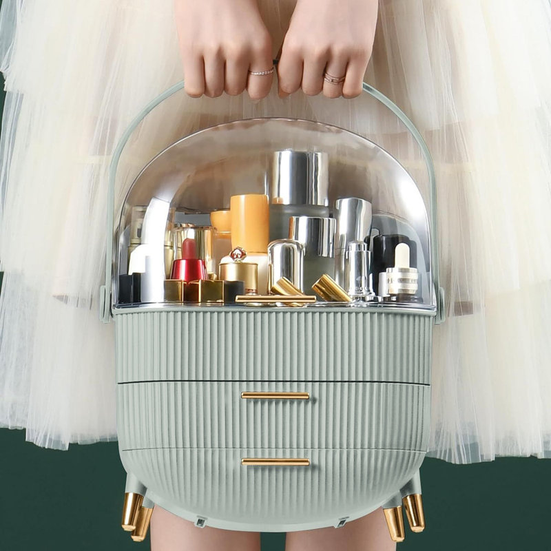 Bissonette Acrylic Makeup Organiser