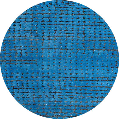 Tapis décoratif multicolore à motif abstrait