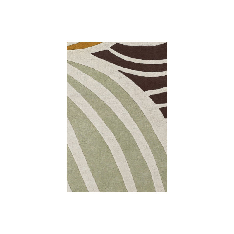 Inhabit Designer Beige Area Rug, 2' x 3'