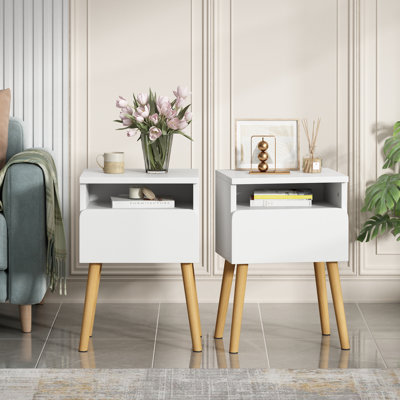 Brigina 1 - Drawer Nightstand by Wade Logan