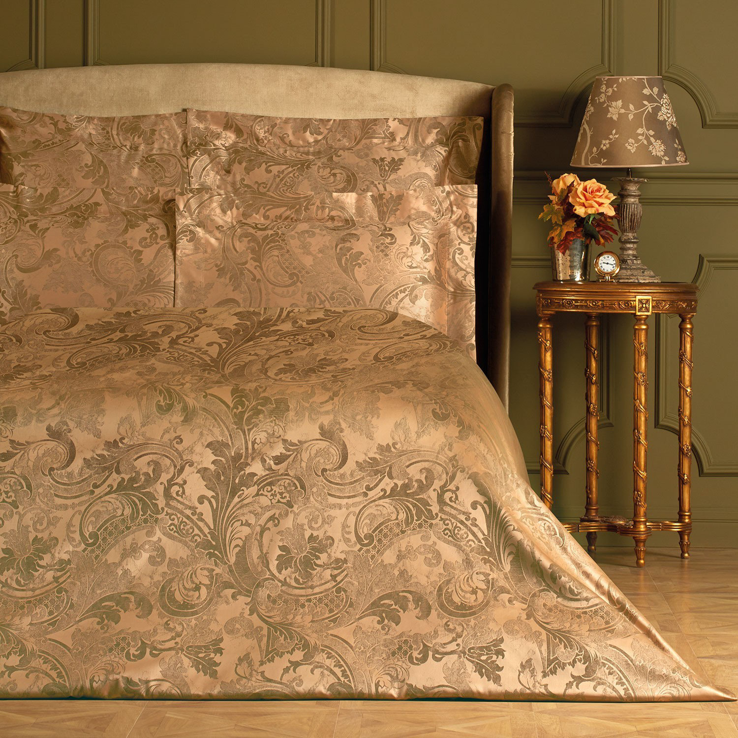 Togas Vanessa 100 Cotton Damask Fitted Sheet Wayfair