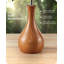 Petite lampe de table en bois massif 14,2 po