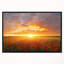 «Poppy Field Under Bright Sunset», reproduction de photo-2035798558-2035798545