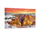 «Christmas Grand Canyon Winter Christmas Scene», ensemble de 3 reproductions d'art sur toile