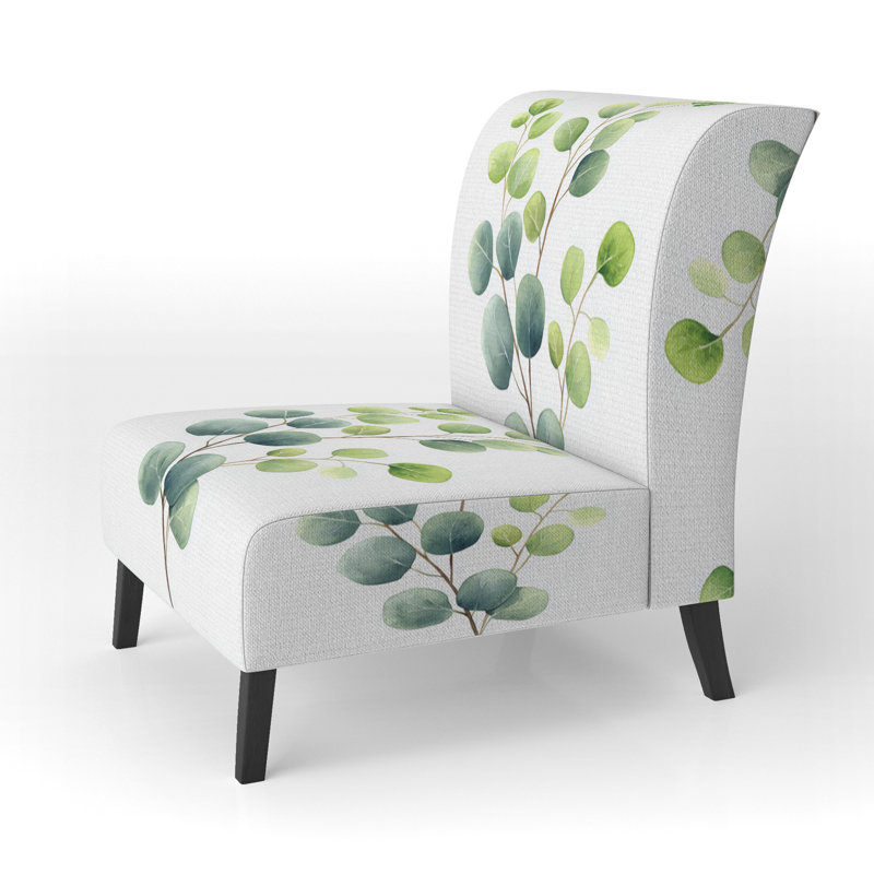 Fauteuil de chambre Eucalyptus, Slipper Armless