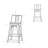 Rayne Metal Industrial Stool with Curved Back, Cross-Brace, and Footrest-1236840039-1328124192-1328124189