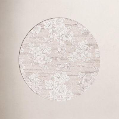 Hand-Tufted Wool Floral Rug