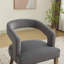 Ensemble de 2 chaises d'appoint modernes à dossier ouvert (sans table)-109008964