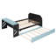 Lit de jour en bois pleine grandeur avec lit gigogne simple, bureau et port USB - Conception multifonctionnelle peu encombrante-724265172
