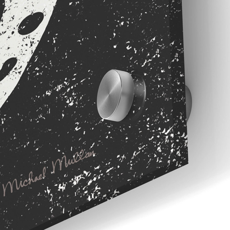 Ridiculous Mustache Vintage, panneau noir et rose »par Michael Mullan, H 16 po x l 48 po