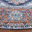 Tapis oriental bleu marine / rouille Fessler-1865052120
