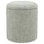 Repose-pieds rond avec rangement Modern