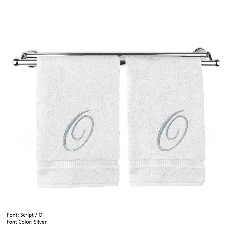Super Plush Washcloth, White/Silver, O