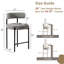 Tabouret de comptoir à dossier bas 24 po Najira-1484025977-1477308000-1477308002