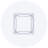 Round Glass Top Metal Base Dining Table-94375235