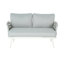 Causeuse et table en acier Mariano-249681703