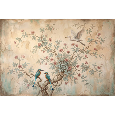 Décoration murale amovible oiseau