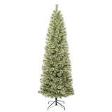National Tree Company, First Traditions Collection, 6Ft Artificial Arcadia Pine Cashmere Slim Christmas Hinged Tree