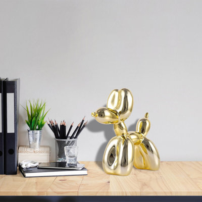 Creative Balloon Dog Statue Ornament (1Pcs) – Decorative Resin Sculpture For Bedroom, Study, Multiple Colours Available