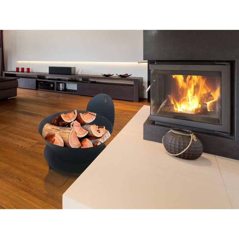 52cm W Metal Log Rack