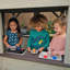 KidKraft 2-Storey Wooden Playhouse with Tube Slide & Rock Wall - Outdoor Climbing Frame-126105957