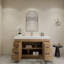 Ensemble de meuble-lavabo simple 59 "avec tiroirs et portes-70381282