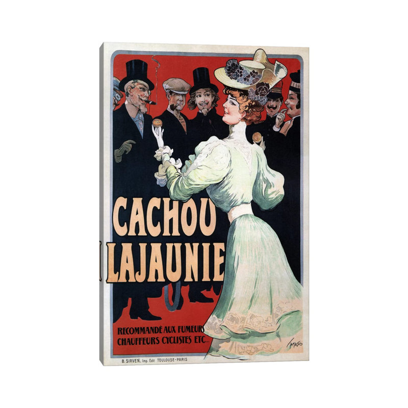 Vintage Ad Poster - Wrapped Canvas Rectangle Print, 66.04 cm H x 45.72 cm W x 1.91 cm D