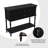 Farmhouse Wood Console Table with Drawers and Cabinet for Entry and Living Room-1925925149