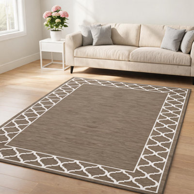 Tapis moderne pour salon, chambre à coucher, tapis lavable avec envers antidérapant, design moderne pour salon, chambre à coucher, salle à manger, chambre de bébé, bureau, maison de campagne