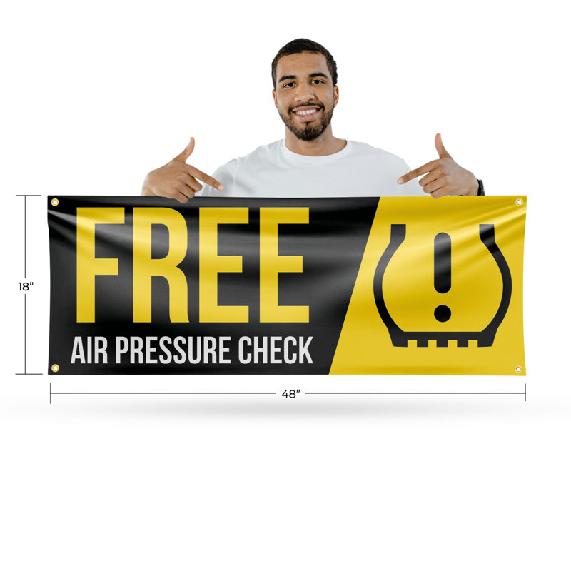 Panneau de contrôle de pression d'air libre 18 po x 48 po