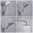 All-In-One Kit with Rough in-Valve-70231243