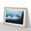 A Beach in Iceland in Abstract - Picture Frame Graphic Art Print-55629371-55629368