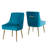 Magallanes Velvet Upholstered Side Chair-108681431