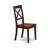 5 Piece Dining Room Table Set Includes a Round Dining Table with Dropleaf and 4 Wood Seat Chairs, 42x42 Inch, Mahogany-1235540730-1289213761