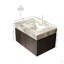 Meuble-lavabo de salle de bain de 30 po MURI, armoire de rangement en contreplaqué flottant avec tiroir et porte, plateau en pierre frittée et lavabo en céramique avec 1 trou de robinet pré-percé, pré-assemblé-126528657-126528654