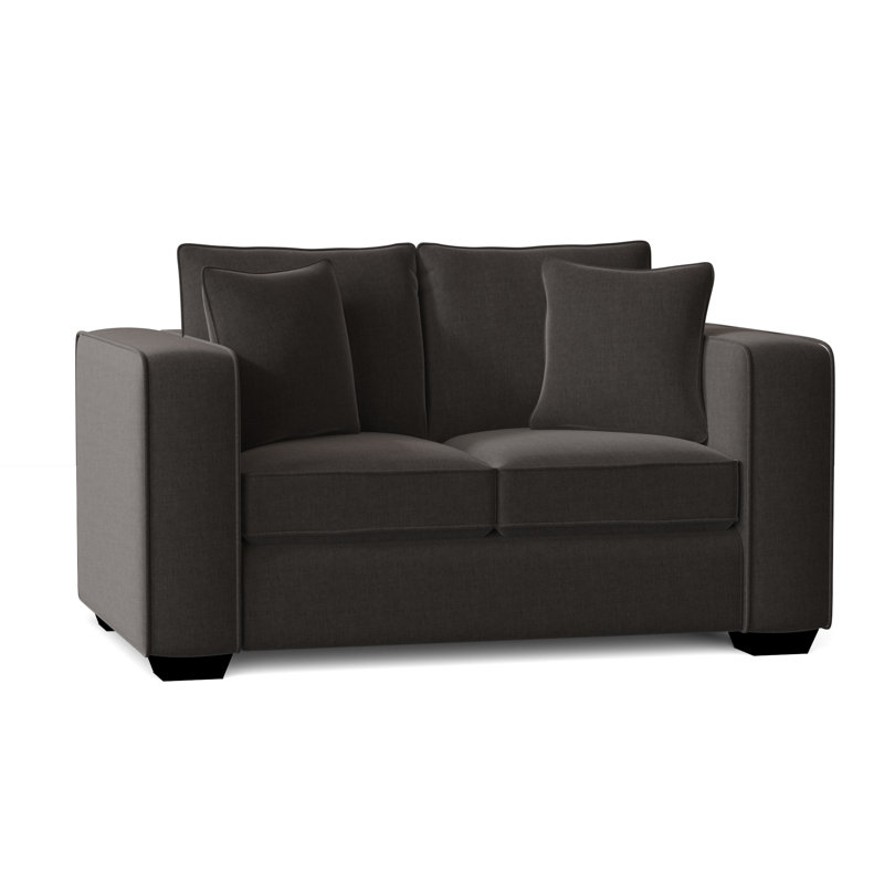 Juliet Upholstered 64'' Reclining Sleeper Sofa, Entice Graphite