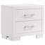 Ensemble de chambre avec grand lit 5 pièces Snow White au design minimaliste moderne et tiroirs doublés de feutre pour un rangement délicat-1369775151-1369775150