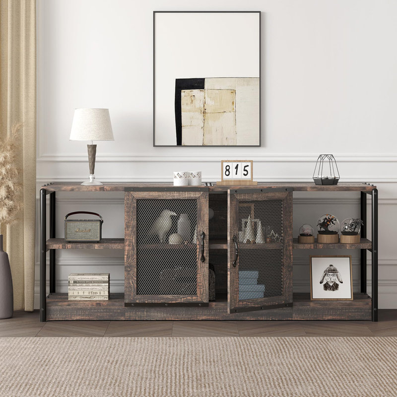 Aulelei TV Stand for TVs up to 70", Brown