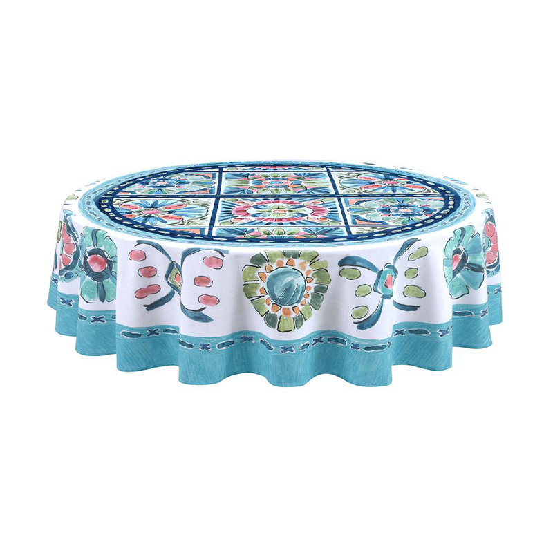 Boho Plaza Round Tablecloth
