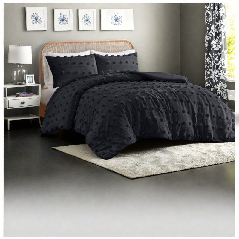 Ensembles de literie en polyester de qualité supérieure, très grand confort jacquard moderne pour la maison