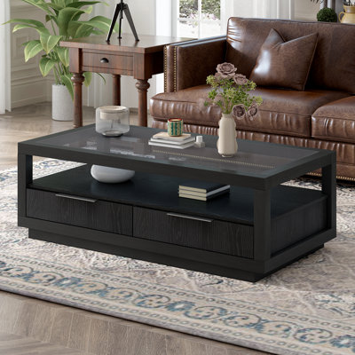 Glass Top Coffee Table