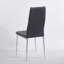 Ensemble de table basse en métal avec plateau en verre, table de salle à manger à piédestal, table de bout et table basse de loisirs 1 + 4 ensemble de 5 pieds Mid-Century pour 4-6 personnes-472123754