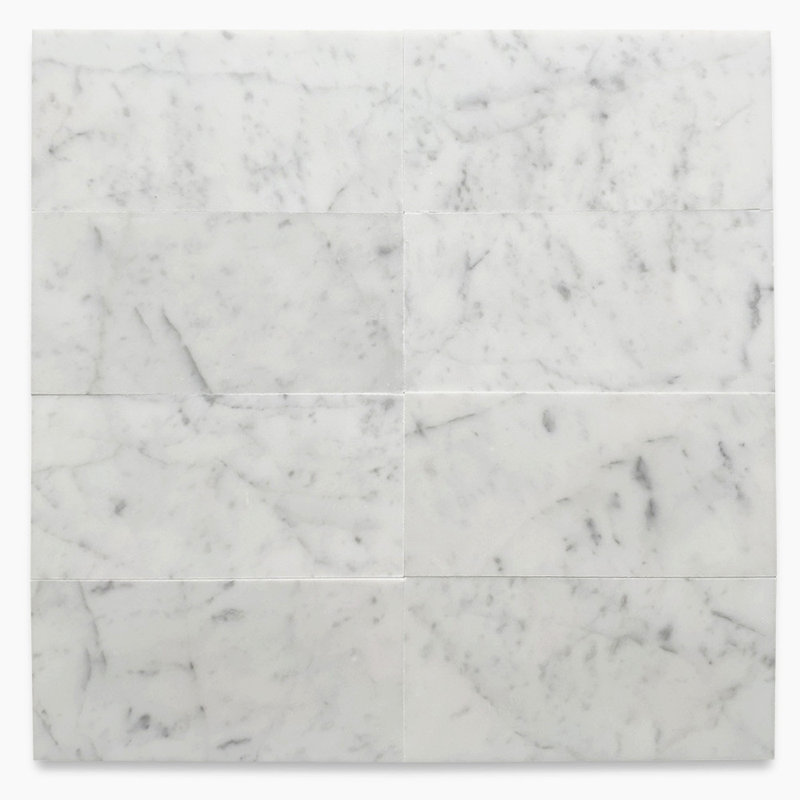 4" x 8" Marble Look Wall & Floor Tile