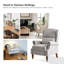 Fauteuils inclinables manuels avec têtes de clou Pharris-93331278