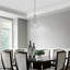 1-Light Modern Teardrop Pendant Light-183141157