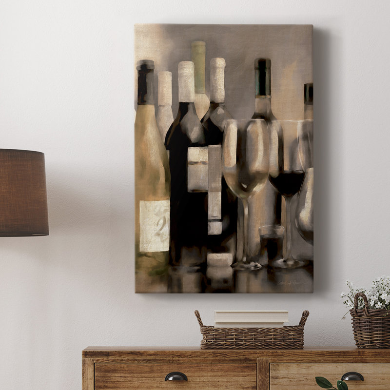Étagère à vin I - galerie sur mesure, H 27 po x l 18 po