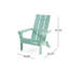 Chaise Adirondack pliable de conception rustique-983873093