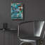 Art mural en verre 3 "Pompe2 Baths par Coco Good-1137612110