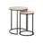 Avalon Stone Top Nesting Tables
